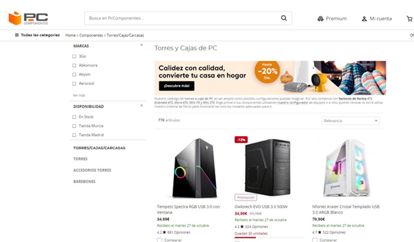 ecommerce desarrollo web